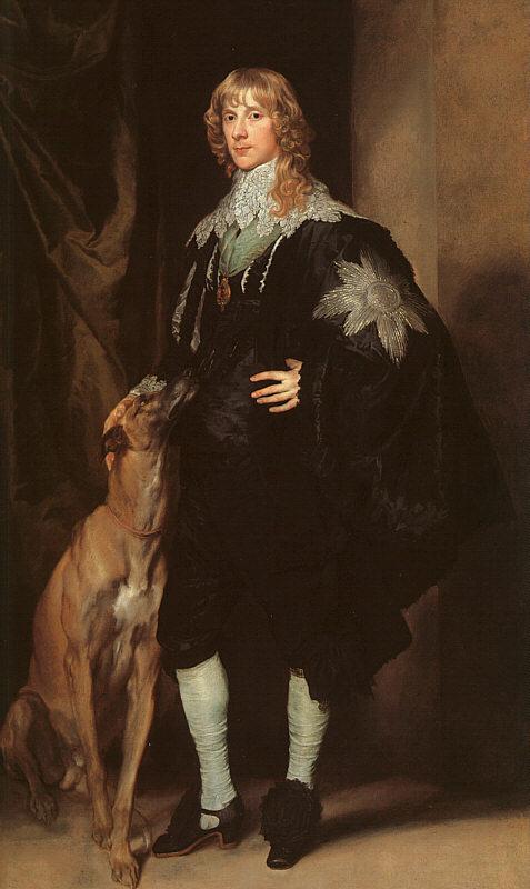 Anthony Van Dyck James Stewart, Duke of Richmond and Lennox oil painting image